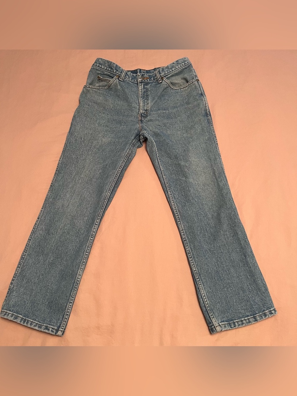 🇨🇦 Vintage BBJC Blue Bay Woman’s Straight-Leg High Rise Faded Blue Denim Jeans